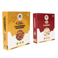 Nut Heaven Almonds 500g + Cashews 200g | Bulk Energy Pack | Healthy Dry Fruits Combo Pack
