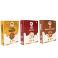 Nut Heaven Almonds 200g + Cashews 200g + Walnuts 200g | Royal Trio Box | Premium Healthy Dry Fruits Combo